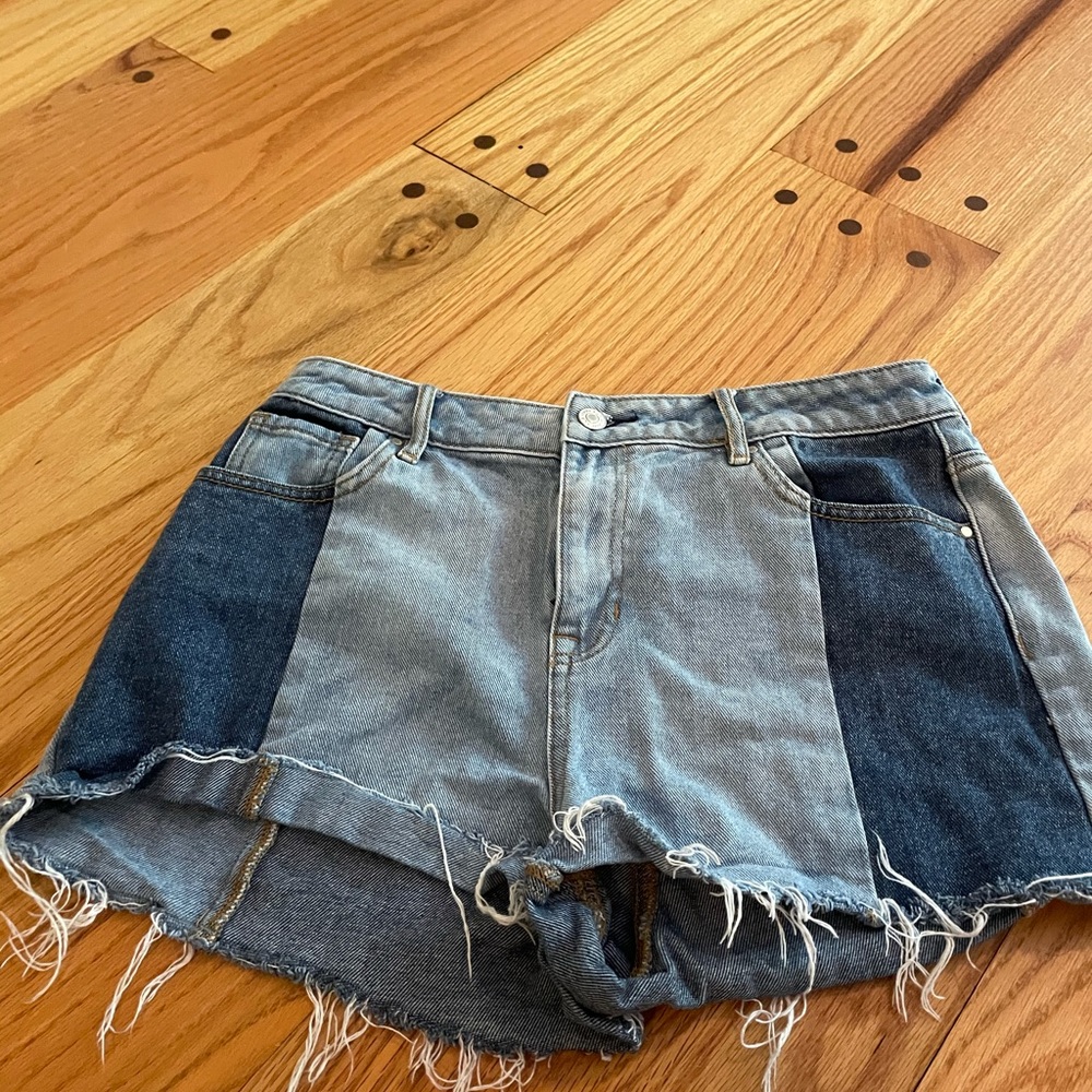 PacSun high rise denim shirt size 29